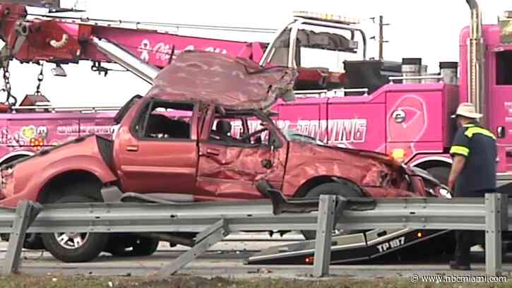 1 Dead After Early Morning Crash on I-95 in Pompano Beach
