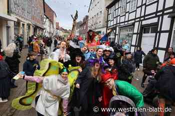 Karneval in Brakel: Umzug mit Radau