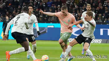Werder Bremen im Live-Ticker gegen Eintracht Frankfurt: Kolo Muani baut Frankfurter Führung aus – schafft Werder die Wende?
