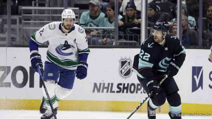 Struggling Vancouver Canucks hit by more injuries with Ekman-Larsson, Lazar out