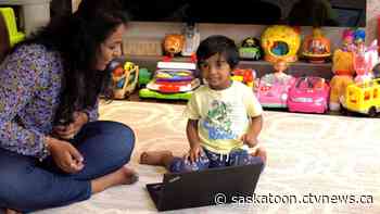 2-year-old Saskatoon boy shows serious smarts, knows flags of 40 nations and laptop shortcuts