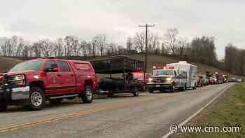 Body found in car during drone search of a flooded area in Kentucky