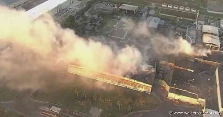 Fire Breaks Out at 'Green' Energy Plant, Noxious Smoke Is So Bad Mayor Urges Residents to Stay Indoors