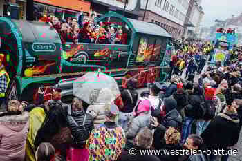 19. Karnevalsparade lockt knapp 20.000 Besucher nach Paderborn