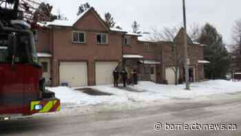 Barrie Fire tends to structure fire in city's southwestern end