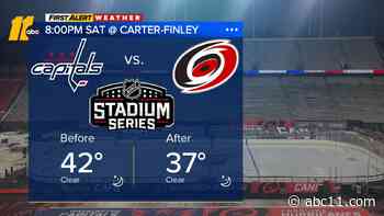 Warmer, Spotty Shower Tomorrow