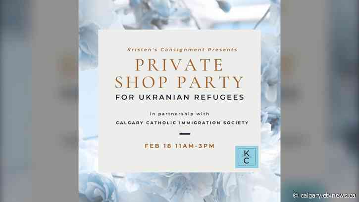 Ukrainian women update their closets with a free Calgary shopping spree