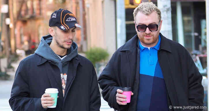 Sam Smith & Rumored Boyfriend Christian Cowan Grab Coffee in NYC