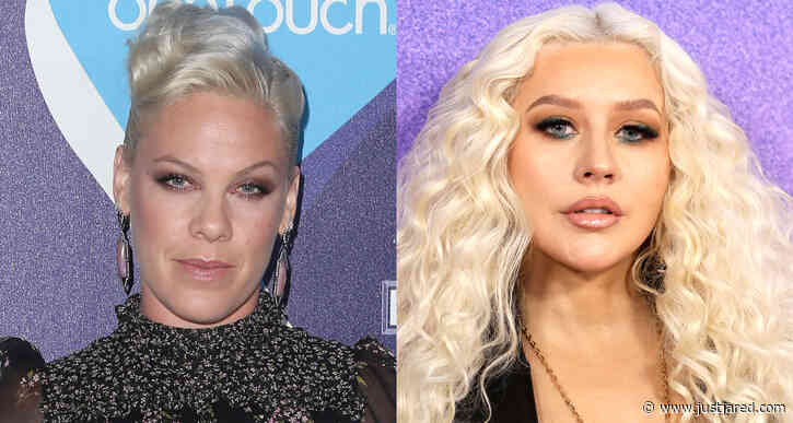 Pink Seemingly Shades Christina Aguilera While Reflecting on 'Lady Marmalade' Music Video