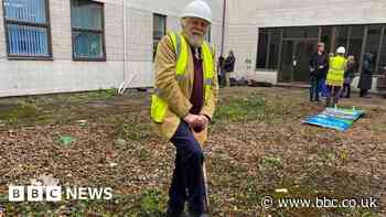 Explorer welcomes new healing garden at Royal Cornwall Hospital
