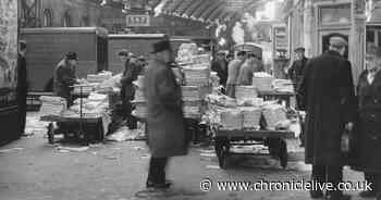 Then and Now: Early morning at Newcastle Central Station 65 years ago