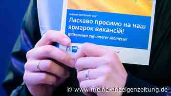 Ukraine-Flüchtlinge entlasten Arbeitsmarkt massiv