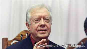 Jimmy Carter schwer erkrankt - US-Präsident bricht Behandlung ab