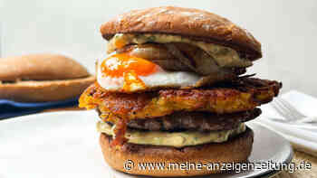 Heute gibt‘s das Tiroler Gröstl nicht als Pfannengericht, sondern als mega Rösti-Burger