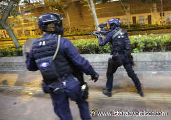 Kokua Line: Are pepper ball launchers legal?