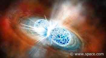Surprise! Colliding neutron stars create perfectly spherical 'kilonova' explosions