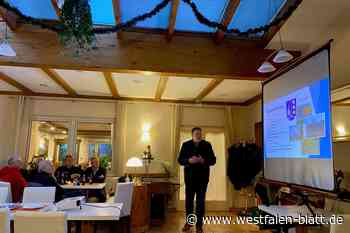 Abruszat spricht mit Bürgern aus Stemwede-Westrup