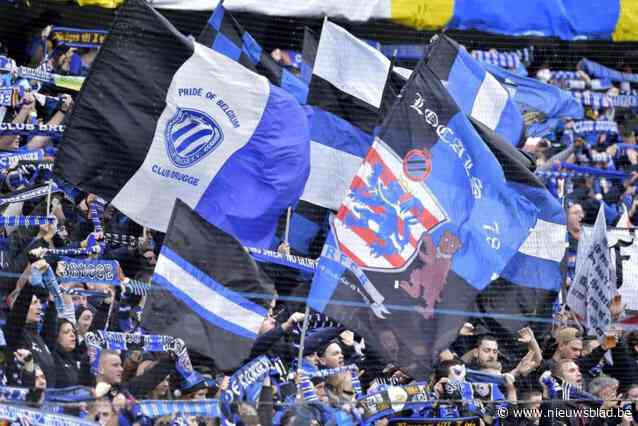 Politie leidt betoging fanatieke Club-supporters af om confrontatie met Cercle-supporters te vermijden, geplande actie tegen tegenstanders stadionplannen blijft  uit