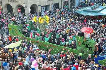 Über 100 Tonnen Wurfmaterial für Münsters Karneval