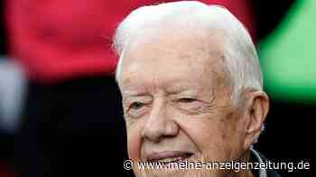 Jimmy Carter will im Familienkreis sterben