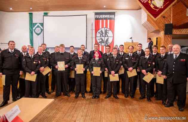 FW Finnentrop: Jahresdienstbesprechung der Feuerwehr der Gemeinde Finnentrop