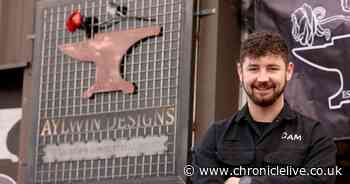 Morpeth man who found a 'new life' through metalsmithing opens new shop