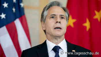 Liveblog: ++ Blinken: China will Russland Waffen liefern ++
