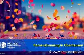POL-OB: Karnevalsumzug in Oberhausen
