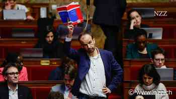 Ordnungsrufe, Sanktionen, Protestsongs: Im französischen Parlament läuft viel – nur nicht in der Gesetzgebung