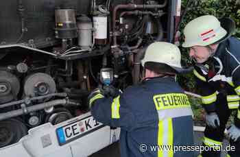 FW Celle: Rauchentwicklung an einem Linienbus - drei Einsätze bisher am Sonntag!