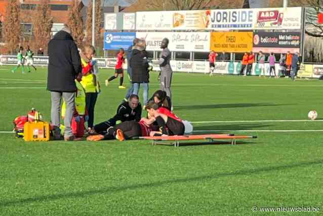 Gauthier Libbrecht (Winkel Sport) loopt zware enkelblessure op