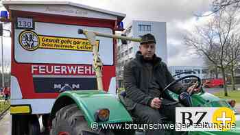 Schoduvel: Ohne Treckerfahrer würde in Braunschweig nix rollen