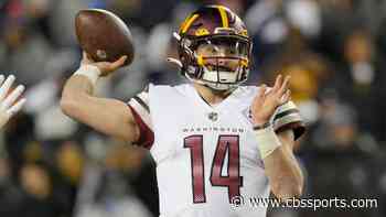 Commanders' Sam Howell remains QB1 entering offseason following Eric Bieniemy's arrival, per report