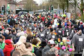 25.000 Besucher beim Kinderkarneval in Delbrück