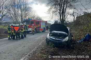 Frau (20) bei Unfall schwer verletzt
