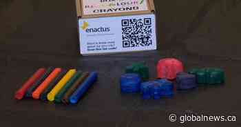 USask group prevents 11K crayons from going to landfills through upcycling program
