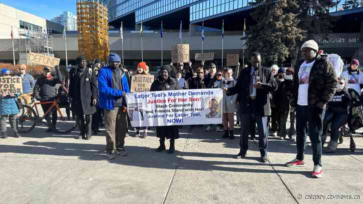 Family, friends mourn death of South Sudanese man shot dead by Calgary police one year ago