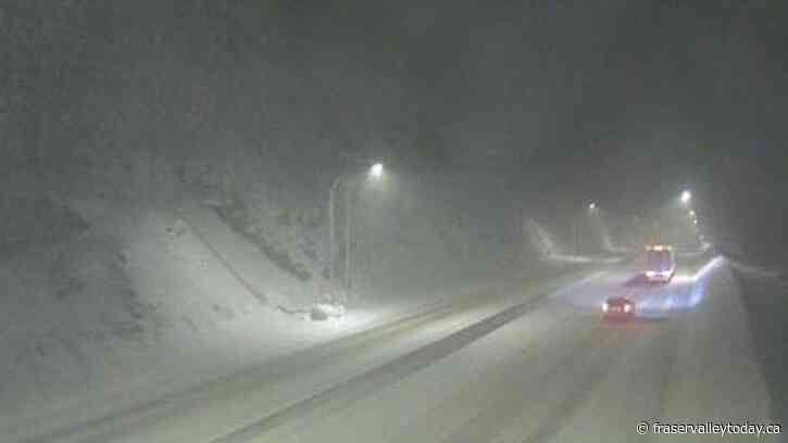 Heavy snow expected along Coquihalla Highway