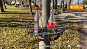 Warum die Stadt Augsburg "Pfandringe" an Abfalleimern ablehnt