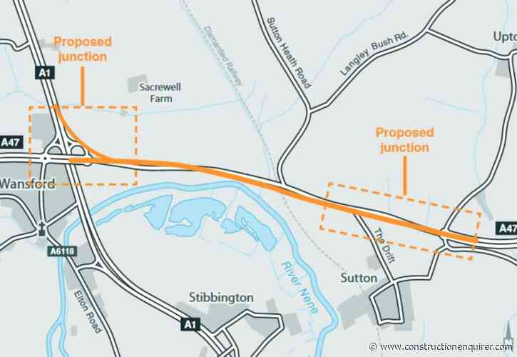 Galliford Try £100m Peterborough A47 upgrade approved