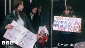 Archive footage shows past cost of living struggles