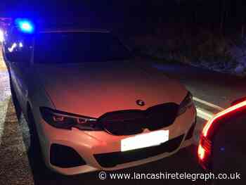 BMW driver caught at 115mph on M55