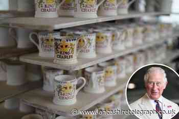 Pottery to launch King's coronation mugs, plates and more
