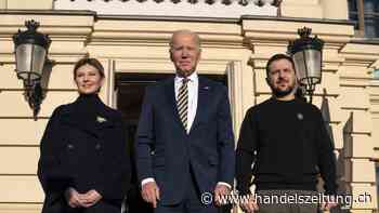 US-Präsident Biden trifft Selenskyj in Kiew