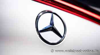 Deutscher Autobauer: Mercedes-Benz: RBC hebt Kursziel an! Kursraktenpotenzial?