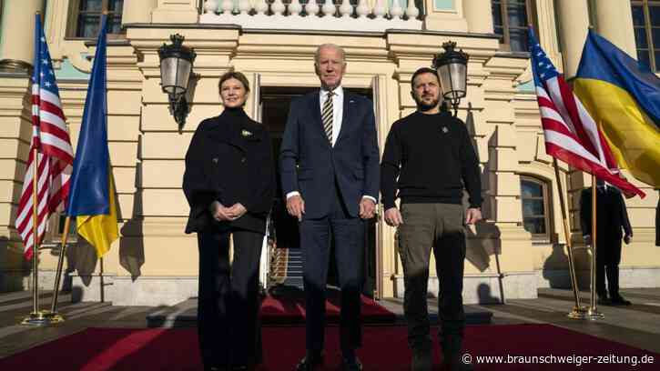 US-Präsident Biden zu Überraschungsbesuch in Kiew