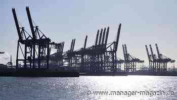 Hamburger Hafen: Containerumschlag schrumpft, auch Rotterdam und Antwerpen im Minus