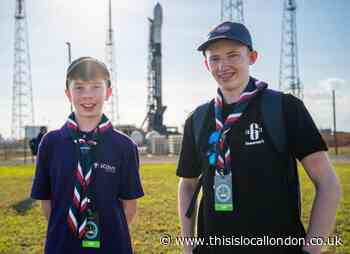 Tower Hamlets Scout is VIP at Kennedy Space Centre launch