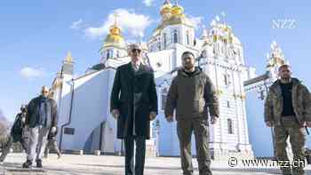 Ein Täuschungsmanöver und schweigsame Journalisten: Wie Bidens heimliche Reise nach Kiew gelang