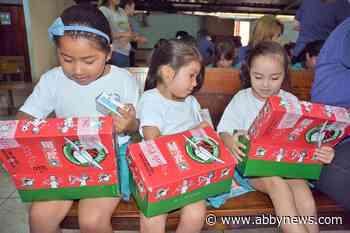 Abbotsford residents fill almost 3,000 shoeboxes for Operation Christmas Child
